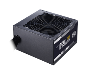 Strømforsyning (PSU) - Cooler Master MWE Bronze V2 650 Strømforsyning (PSU) - 650 Watt - 120 mm - ATX - 80 Plus Bronze sertifisert - MPE-6501-ACABW-BEU