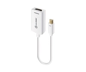 Skjermkabel - ALOGIC video / audio adaptor - DisplayPort / HDMI - 15 cm - MDP-HDMI-AIC