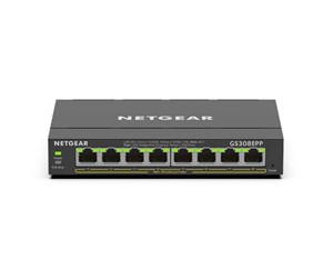 Switch/splitter - Netgear GS308EPP-100PES 8-Port PoE+ Gigabit Ethernet Plus Switch (123W) - GS308EPP-100PES