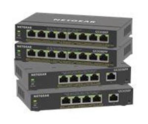 Switch/splitter - Netgear GS305EPP - switch - 5 ports - smart - GS305EPP-100PES