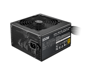 Strømforsyning (PSU) - Cooler Master MWE Gold V2 Strømforsyning (PSU) - 850 Watt - 120 mm - ATX - 80 Plus Gold sertifisert - MPE-8501-ACAAG-EU