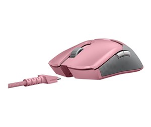 Mus - Razer Viper Ultimate - Mus - Optisk - 8 - Rosa - RZ01-03050300-R3M1