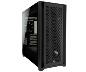 Kabinett - Corsair 5000D AIRFLOW TG - Black - Kabinett - Miditower - Svart - CC-9011210-WW