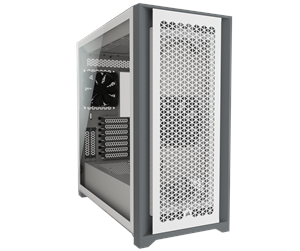 Kabinett - Corsair 5000D AIRFLOW TG - White - Kabinett - Miditower - Hvit - CC-9011211-WW