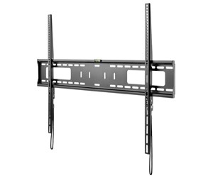 Veggmontering, AV-braketter & AV-møbler - Pro TV wall mount FIXED (XL) black - for TVs 75 kg 100" 200 x 200 mm - 4040849498923