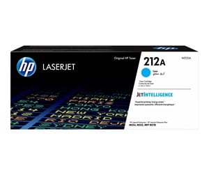 Printertilbehør blekk/toner - HP 212A / W2121A Cyan Toner - Laser toner Blå - W2121A