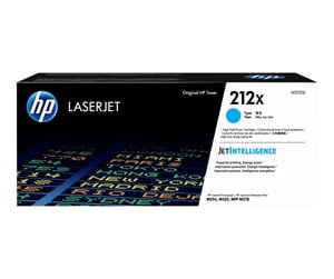 Printertilbehør blekk/toner - HP 212X / W2121X High Yield Cyan Toner - Laser toner Blå - W2121X