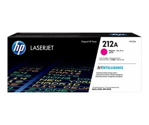 Printertilbehør blekk/toner - HP 212A / W2123A Magenta Toner - Laser toner Rød - W2123A