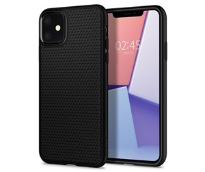 Mobil - Deksel og etui - Spigen Liquid Air - black - iPhone 11 - 076CS27184