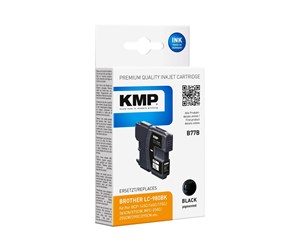 Printertilbehør blekk/toner - KMP B77B - black - ink cartridge (alternative for: Brother LC980BK) - Blekkpatron Svart - 1521,4001