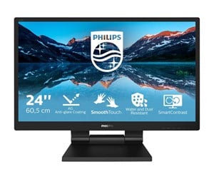 Skjerm - 24" Philips B Line 242B9TL Touchscreen USB Hub Speakers - 242B9TL/00