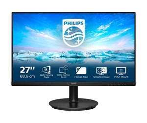 Skjerm - 27" Philips V-line 271V8L - 1920x1080 - 75Hz - VA - 271V8L/00