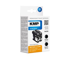 Printertilbehør blekk/toner - KMP DOUBLEPACK B62DX - Blekkpatron Svart - 1529,4021