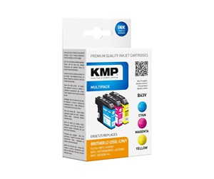 Printertilbehør blekk/toner - KMP TRIPLE PACK B63V - Blekkpatron Colour (cyan, magenta, yellow) - 1530,4050