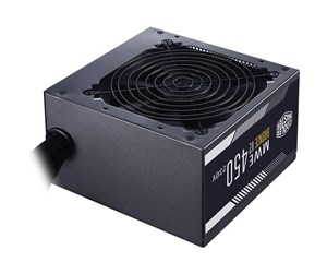 Strømforsyning (PSU) - Cooler Master MWE Bronze V2 450 Strømforsyning (PSU) - 450 Watt - 120 mm - ATX 2.52 - 80 Plus Bronze sertifisert - MPE-4501-ACABW-BEU