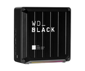 Dokkingstasjon - WD _BLACK D50 Game Dock - WDBA3U0020BBK-EESN