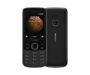 Mobiltelefoner - Nokia 225 4G 128 MB - Black (Dual SIM) - 16QENB01A03