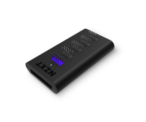 USB-hub - NZXT Internal (Gen 3) USB-hub - USB 2.0 - 4 porter - Svart - AC-IUSBH-M3