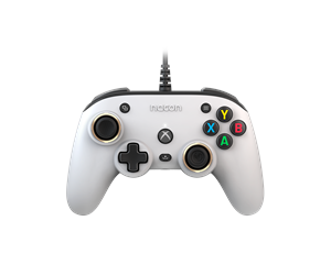 Spill - Tilbehør - NACON Official Pro Compact Controller - White - Controller - Microsoft Xbox One - 3665962005301