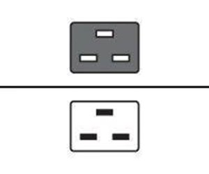 Strømkabel (intern) - APC power cable - IEC 60320 C19 to IEC 60320 C20 - 3 m - AP8760X340