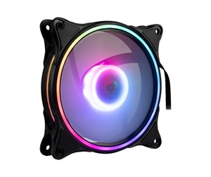 Kabinettvifte - Inter-Tech Argus RGB-FAN SET RS-08 - Kabinettvifte - 120mm - Svart - 88885541