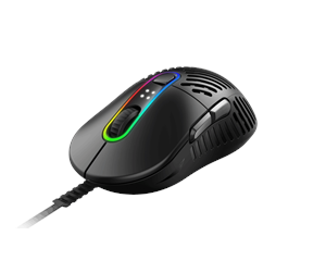 Mus - Mountain Makalu 67 - RGB Gaming mouse - Black - Gaming mus - Optisk - 6 - Svart med RGB-lys - MG-MAM2-1