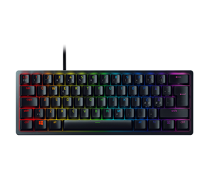 Tastatur - Razer Huntsman Mini Clicky - Black - ND - Gamingtastatur - Uten numpad - Nordisk - Svart - RZ03-03390700-R3N1