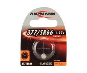 Batteri - ANSMANN 377 Silveroxid SR66 - 1516-0019