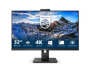 Skjerm - 32" Philips P-line 329P1H - 3840x2160 - IPS - 90W USB-HUB - RJ45 - 329P1H/00