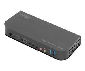 KVM-switch - DIGITUS DS-12850 - KVM / audio / USB switch - 2 ports - DS-12850