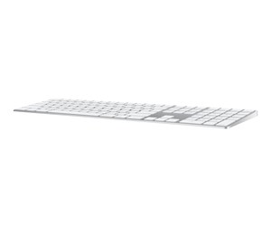 Tastatur - Apple Magic Keyboard with Numeric Keypad - Tastatur - Norsk - Hvit - MQ052H/A