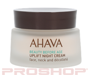 Ansiktspleie - AHAVA Beauty Before Age Uplift Night Cream - 697045154494