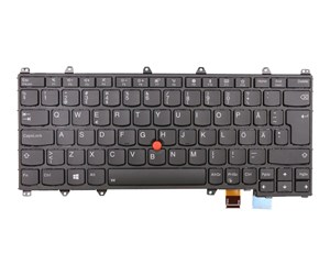 Tastatur - Lenovo Sunrex ST084 - Bærbart tastatur - til utskifting - Finsk - Svart - 01EN412