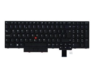 Tastatur - Lenovo Lite-On - Bærbart tastatur - til utskifting - Amerikansk Engelsk - Svart - 01HX207