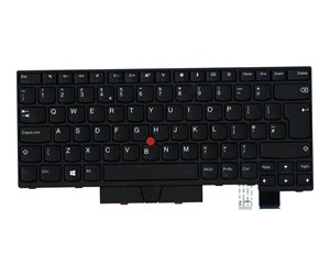 Tastatur - Lenovo Lite-On - Bærbart tastatur - til utskifting - Engelsk - Storbritannia - Svart - 01HX367