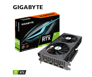 Grafikkort - GIGABYTE GeForce RTX 3060 EAGLE - 12GB GDDR6 RAM - Grafikkort - GV-N3060EAGLE-12GD