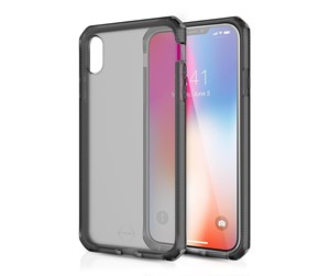 Mobil - Deksel og etui - ITSKINS  Cover for iPhone XS Max. Transparent  Gray - APXP-SPRFR-GYBK