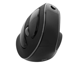 Mus - Deltaco OFFICE Vertical Ergonomic Wireless Mouse - Vertical mouse - Optisk - 6 - Svart - DELO-0320