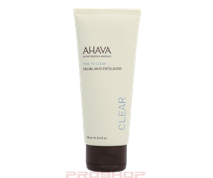 Ansiktspleie - AHAVA Time To Clear Facial Mud Exfoliator - 697045155149