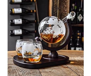 Servering & Servise - Mikamax Deluxe Globe Decanter Set - 04976