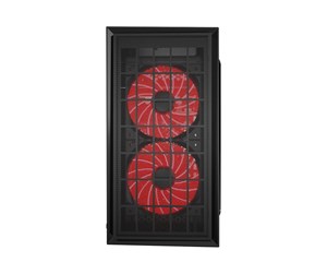 Kabinett - Gembird FORNAX-950R - tower - micro ATX - Kabinett - Tower - Svart - CCC-FORNAX-950R