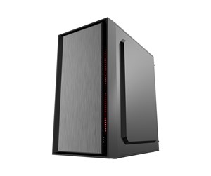 Kabinett - Gembird FORNAX-960R - tower - micro ATX - Kabinett - Tower - Svart - CCC-FORNAX-960R