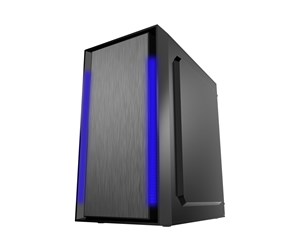 Kabinett - Gembird FORNAX-960B - tower - micro ATX - Kabinett - Miditower - Svart - CCC-FORNAX-960B