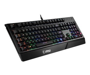 Tastatur - MSI Vigor GK20 - Tastatur - Svart - 4719072741884