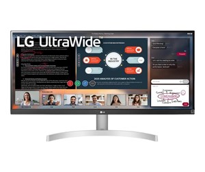 Skjerm - 29" LG 29WN600 - 2560x1080 - 75Hz - IPS - Speakers - 29WN600-W