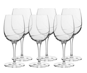 Servering & Servise - Luigi Bormioli Aero red wine glass - 36.5 cl 6 pcs - 0032622020487