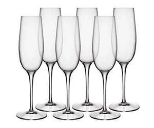 Servering & Servise - Luigi Bormioli Palace champagne glass - 23.5 cl 6 pcs - 0032622013991