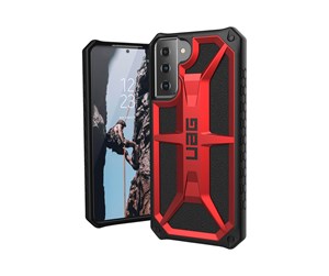 Mobil - Deksel og etui - UAG Samsung Galaxy S21+ 5G Rugged Case Monarch - Red - 212821119494