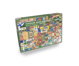 Puslespill - Lautapelit Nordic Quality Puzzles - FI:008 - Finnish Matchbox - LPFI7089