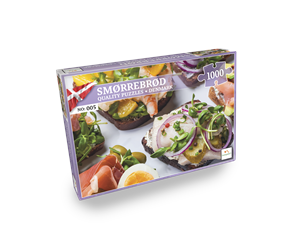 Puslespill - Lautapelit Nordic Quality Puzzles - DA:005 - Smørrebrød (1000 - LPFI7622